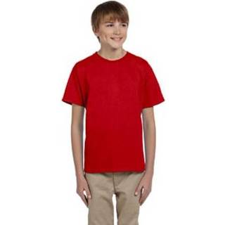 Ungdom HD Cottont -shirt - White - XS (D0102H7DND8)