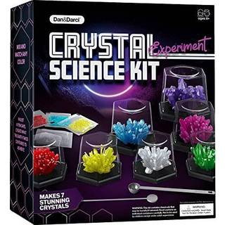 Dan & Darci Crystal Growing Kit til b?rn - Videnskabseksperimenter Gaver til drenge og piger i alderen 8-14 ?r gammel - Toys Teen Age Boy/Girl Ar