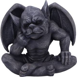 Nachdenkender Gargoyle mit Flügel 13cm