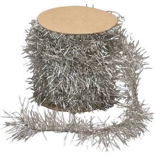 Tinsel Garland - S?lv