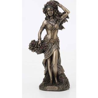 Veronese Design 8 5/8 """" Aja Santeria Orisha fra Forest and Herbs Cold Cast Resin Bronze Finish Statue