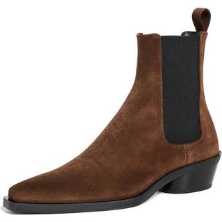Proenza Schouler Bronco suede Chelsea boots - brown - EU 35.5