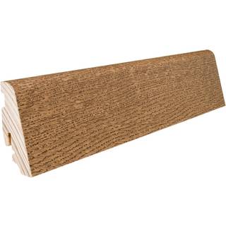 Fodpanel til trægulv, 19 x 58 mm. oliebehandlet