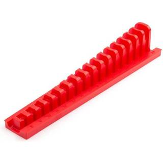 Tekton 17-Tool 3/8 tommer Drive Crowfoot Wrench Organizer Rack Red (8-24 mm) | Org26217 | Lavet i USA