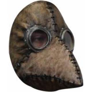 Pestdoktor Halbmaske Braun