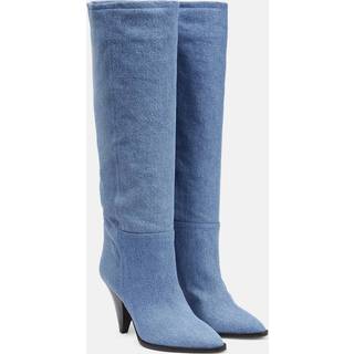 Isabel Marant Ririo denim knee-high boots - blue - EU 41
