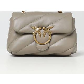 Pinko Love Puff Mini Skuldertaske taupe