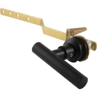 Kingston Brass KTCML0 Manhattan Front Mount toilet Tank Lever Matte sort 10,94 x 4,25 x 1,38