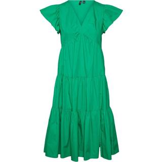 Jarlotte Maxi Kjole - Bright Green - S - Vero Moda