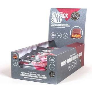 SIMPLY ®-Simply® Sixpack Sally Proteinbar | Karamel, yuzu, sesam og premium mælkechokolade