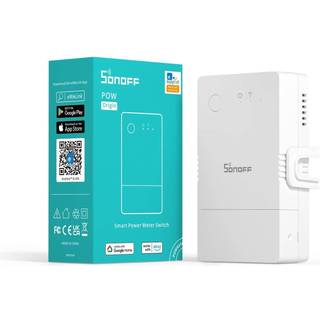 Sonoff - Wi-Fi Smart Strømmåler-Kontakt - 16A/2.4GHz/R316