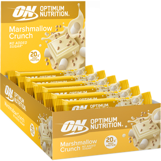 Optimum Marshmallow Crunch Protein Bar, 10 stk., Marshmallow