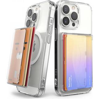 Ringke Magnetic Side Slot Card Holder Clear Mist