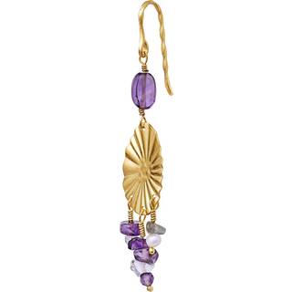 Crown Chakra Single Ørering Maanesten - Ørering i dansk design - ONE SIZE