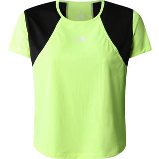 The North Face Women's Lightbright Short Sleeve Tee LED Yellow/TNF Black, S