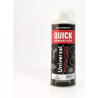 Quick Bengalack Klarlak Spray, Silkemat/Blank - 400 ML - Spraymaling