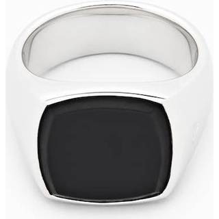 Tom Wood Cushion Black Onyx Ring Silver