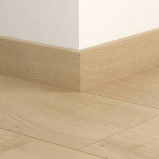Pergo fodliste med tilslutningsplugs, lige, Fresh Nordic Oak, laminat, 12 x 58 x 2400 mm