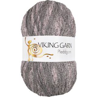 Viking Pleddgarn 766 Rosa/grå Indhold: 88% Akryl, 12% polyester Vægt/længde: 350 g = ca. 875 m Anbefalede pinde: 6 mm Strikkefasthed: 10 cm = 14 m Vask: Kan vaskes på maskine / Finvask 40ºC / Tørres fladt.
