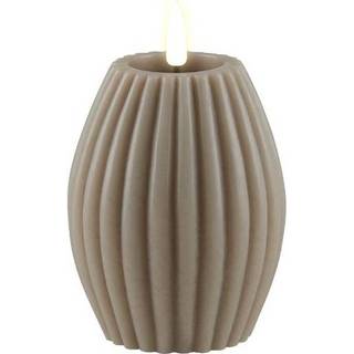 Håndlavet LED-Lys Round Stripe, H 10 cm