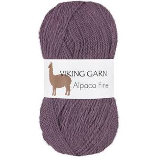 Viking Alpaca Fine 669 Lilla Indhold: 85% alpaca, 15% højlandsuld Vægt/længde: 50 g. = ca. 166 meter Anbefalede pinde: 3 mm Strikkefasthed: 10 x 10 cm = 28 m Vask: Uldvask ved 30 ℃.