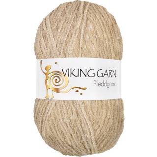 Viking Pleddgarn 708 Beige Indhold: 88% Akryl, 12% polyester Vægt/længde: 350 g = ca. 875 m Anbefalede pinde: 6 mm Strikkefasthed: 10 cm = 14 m Vask: Kan vaskes på maskine / Finvask 40ºC / Tørres fladt.