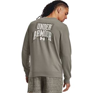 Sweatshirt Under Armour UA Rival Terry Graphic Crew-GRN 1379764-504 Størrelse XL