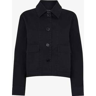 Whistles Whistles Grey 100% Cotton Utility Casual Jacket