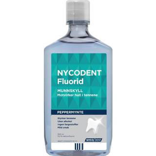 Nycodent Fluorid Mundskyl 0,2% m. Pebermynte - 500 ml.