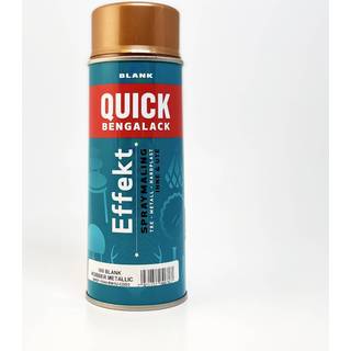 Quick Bengalack Effektspray - Guld, Sølv, Kobber - 400 ML - Spraymaling