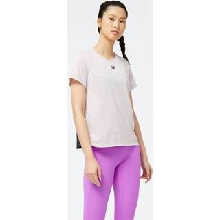 T-shirt New Balance Impact Run Luminous Short Sleeve wt31251-sir Størrelse L