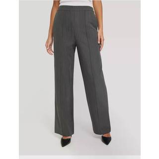 Pieces - Pcbossy Wide Striped Pants - 4251475 Magnet Pinstripe