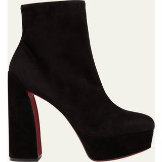 Christian Louboutin Movida 130 suede ankle boots - black - EU 40