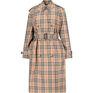 Checked Trench Coat - 6