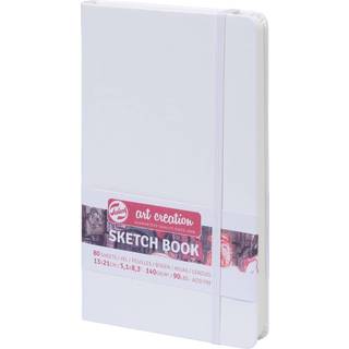 Hardcover Sketchbook - Hvid 13 x 21 cm