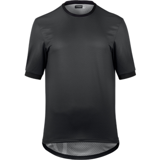 Assos Trail T3 Jersey, Korte Ærmer, Torpedogrå - Størrelse Small