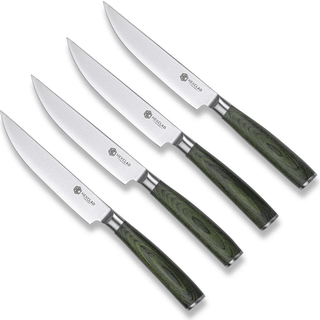 Hexclad Hexclad kødknive 4-pak 13 cm Grøn