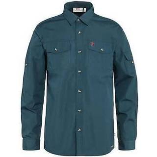 Fjällräven Singi Trekking Shirt Skjorte Herrer størrelse XL farve blå