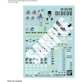 Gundam Decal No.136 Mobile Suit Gundam Side Stories General Purpose 1