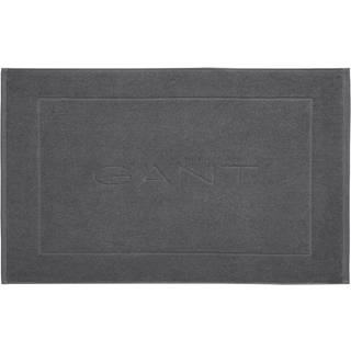Gant Home Bademåtte 50x80 Cm - Badeværelsesmåtter Økologisk Bomuld Anchor Grey - 852012609-143