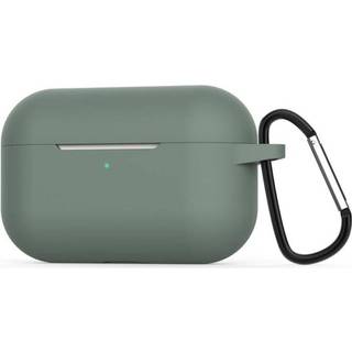 Apple Airpods Pro Charging Case Cover m. Karabinhage - Grøn