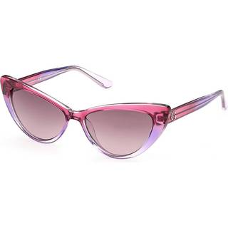 Guess GU7830 74Z 55 Solbriller Kvinder Lyserød - Transparent Pink Violet - 55mm