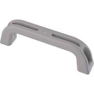 Håndtag båd Roca, firkantet profil med skrå ende, til skrue, nylon, 112 mm, grå