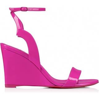 Christian Louboutin Patent leather wedge sandals - pink - EU 42