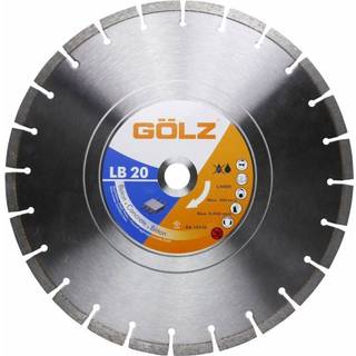 Diamantskæreskive Gölz LB20; 350x25,4 mm