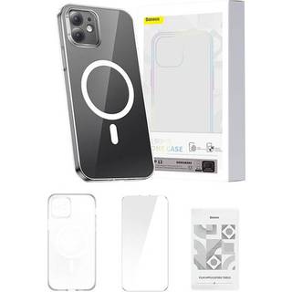 Mobilcover Baseus Magnetisk Krystal Klar til iPhone 12 (transparent)