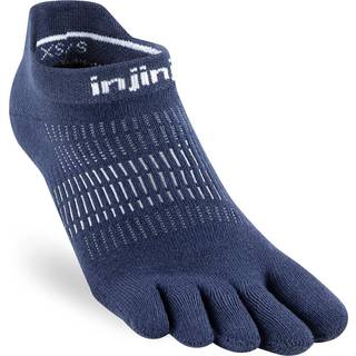 Injinji Men's Run Lightweight No-Show Navy, S