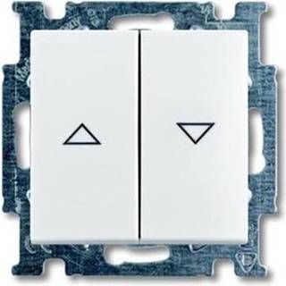 B55 Jalousitryk M/Interlock, Mat Hvid Abb