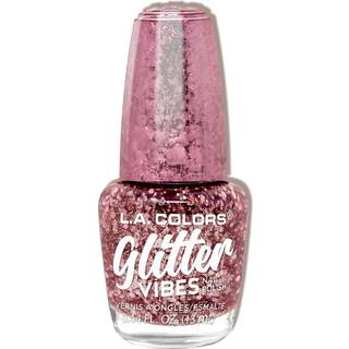 L.A. COLORS Glitter Vibes Polsk Pink Bling CNL357