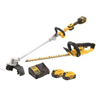 Dewalt 18v havesæt trimmer + hækkeklipper inkl. 2x5ah batteri og lader